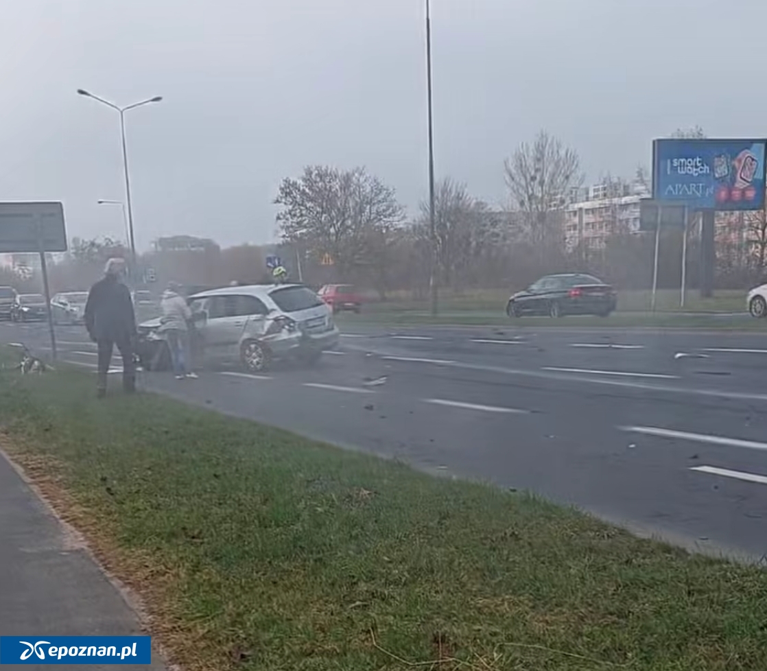 fot. Madzia_2026 / Gdzie jest wypadek w Poznaniu