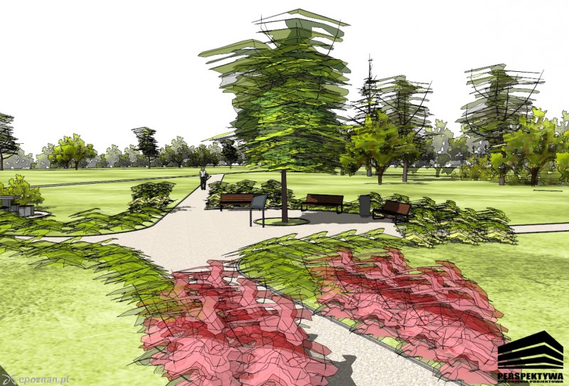 Tak ma wyglądać Park Rataje | fot. materiały inwestora