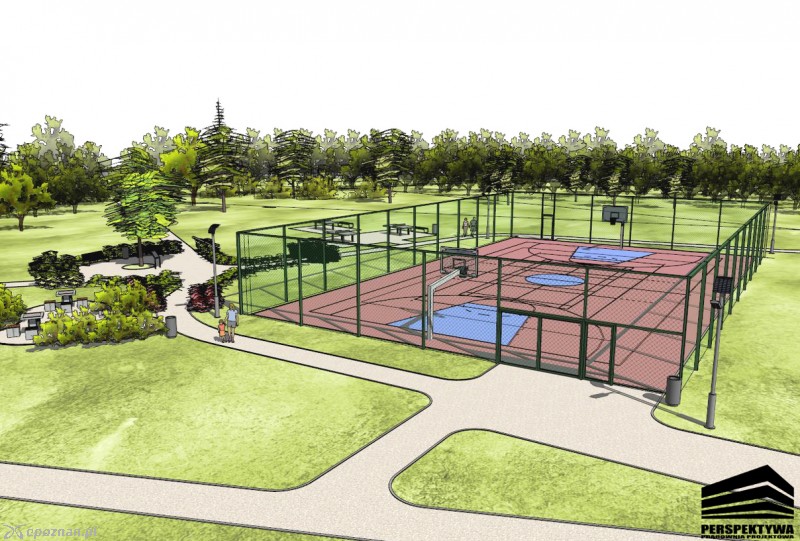 Tak ma wyglądać Park Rataje | fot. materiały inwestora