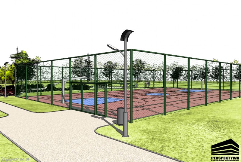 Tak ma wyglądać Park Rataje | fot. materiały inwestora