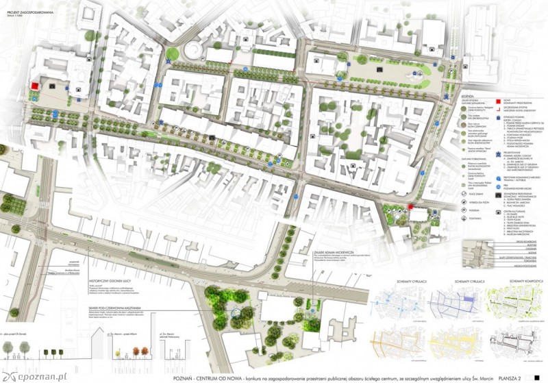 fot. Projekt rewitalizacji centrum Poznania / UMP