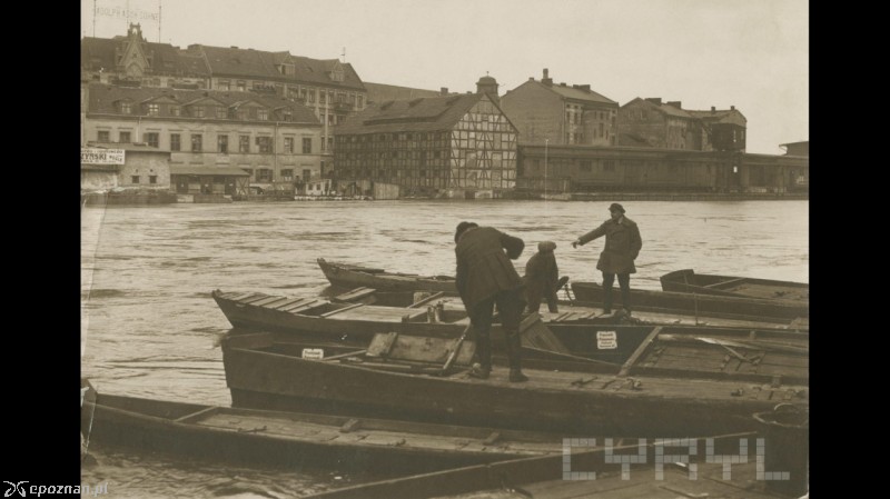 Port rzeczny IV 1924 | fot. CYRYL Poznań