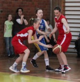 MUKS Poznań - TS Wisła Kraków 71:62 | fot. Elżbieta Skowron