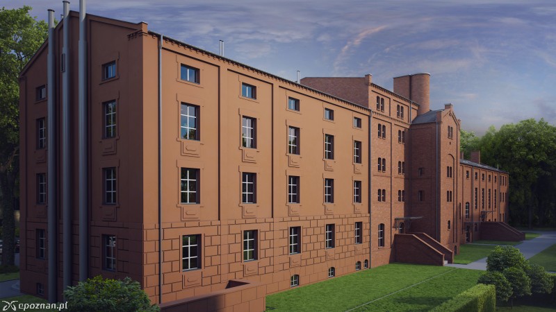 Tak ma wyglądać odrestaurowany browar Mycielskich | fot. Inwestor - Nickel Development