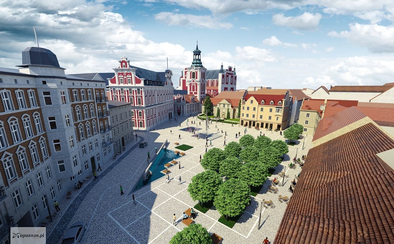 Tak ma wyglądać plac po przebudowie | fot. UMP