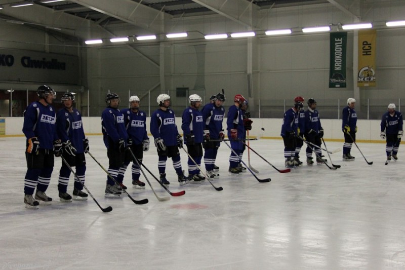 Wilki Śrem - Hockey Club Poznań 5:13  | fot. Elżbieta Skowron