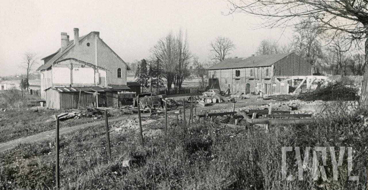 Dawna leśniczówka w dolinie Cybiny - 1948 rok | fot. Biuro Miejskiego Konserwatora Zabytków / CYRYL