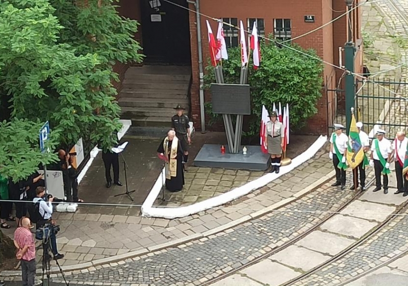 Uroczystości przy Gajowej | fot. Karolina Mikołajczak