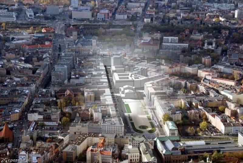 Jeden z projektów zagospodarowania działek przy 27 Grudnia | fot. JEMS Architekci - projekt z 2007 roku