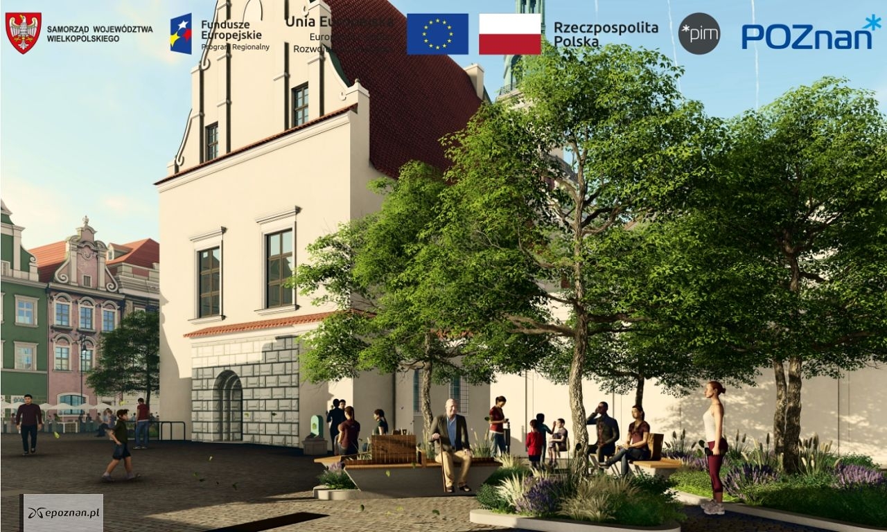 Tak ma wyglądać Stary Rynek po przebudowie | fot. PIM