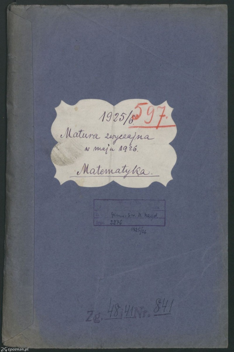 fot. Archiwum Państwowe w Poznaniu